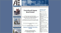 Desktop Screenshot of foreclosedjapan.com